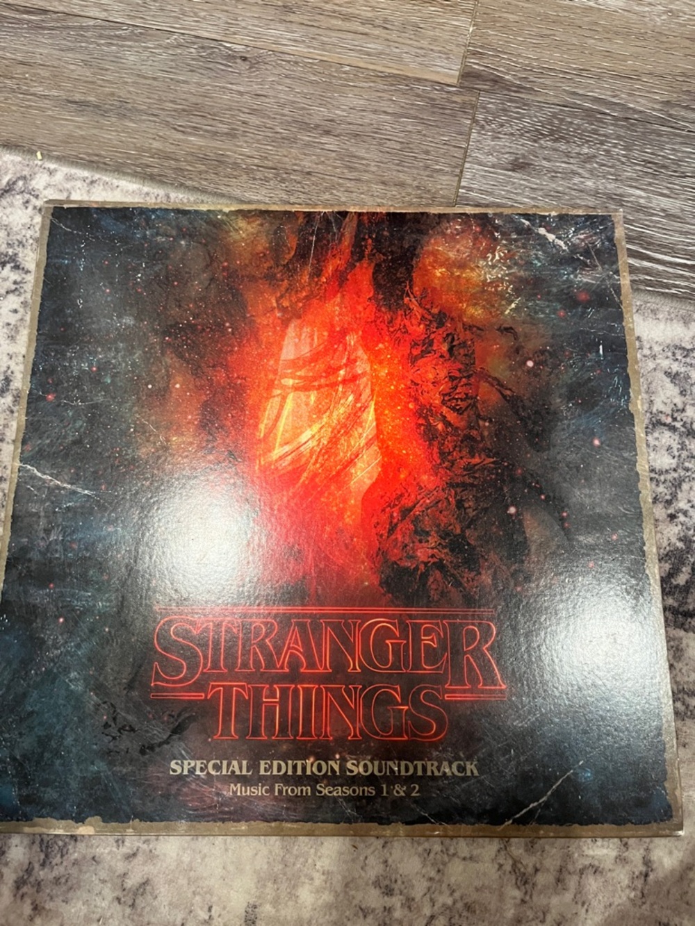 Stranger Things Special Edition Soundtrack - Red & Black Cover